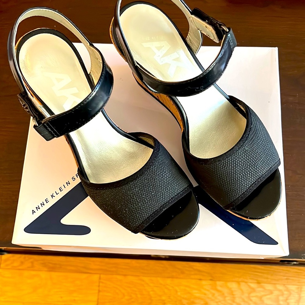 Anne Klein wedge sandals